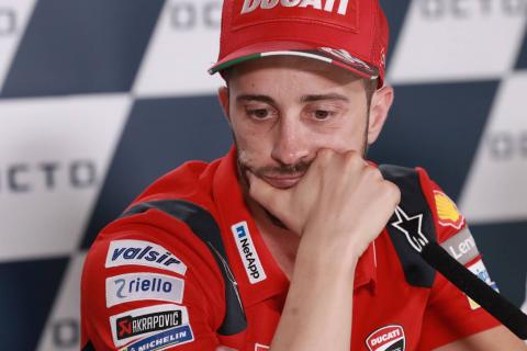 Dovizioso explains Silverstone crash memory loss