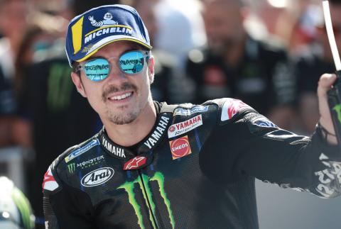 Vinales credits riding style switches, Yamaha grip solutions for pole