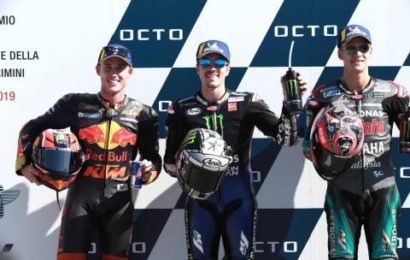 Espargaro: I had a hand from Vinales, Quartararo