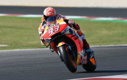 Marquez leads Vinales in Misano warm-up