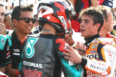 Marquez: Quartararo best rider today, 2020 title contender Marquez: Quartararo best rider today, 2020 title contender