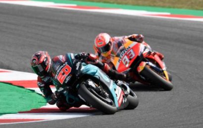 Quartararo confident after Marquez duel, not afraid of Aragon straight