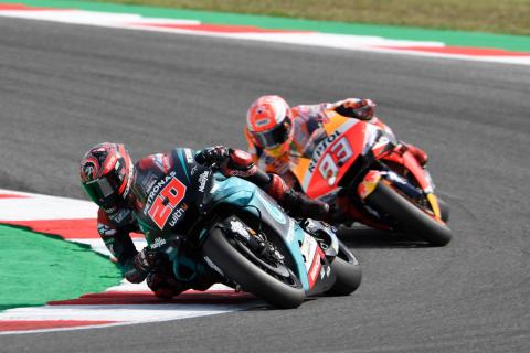 Quartararo confident after Marquez duel, not afraid of Aragon straight Quartararo confident after Marquez duel, not afraid of Aragon straight