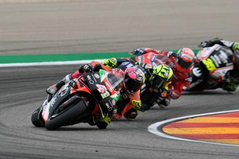 Best of season but Espargaro, Aprilia 'suffering'