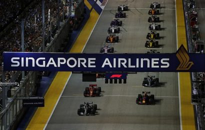 Singapur Yarış organizatörleri, “sağlıksız” hava endişelerine karşı önlem aldı