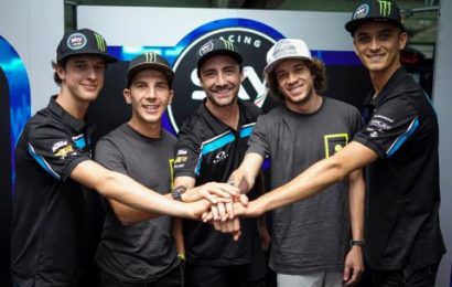 Sky Racing Team VR46 reveals Moto2, Moto3 colours