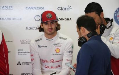 Giovinazzi confident of Alfa Romeo stay if recent form continues