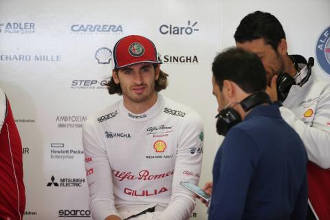Giovinazzi confident of Alfa Romeo stay if recent form continues