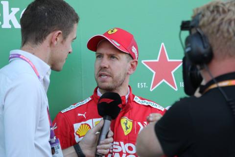 Vettel: F1 should return to traditional chequered flag Vettel: F1 should return to traditional chequered flag