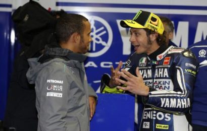 Rossi, Hamilton set for F1, MotoGP seat swap?