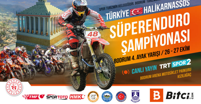Süper Enduro’da Perde Bodrum’da Kapanacak