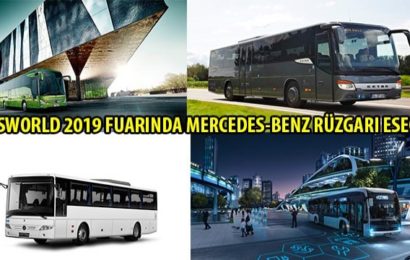 Daimler’ın en yeni elektrikli otobüsleri Busworld 2019’da sergileniyor
