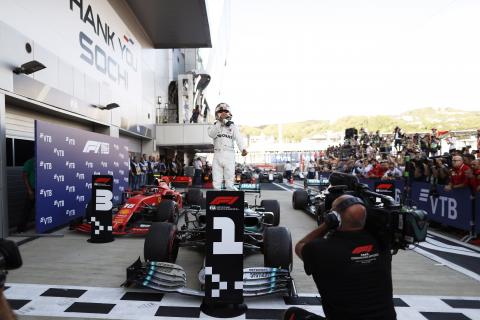 Mercedes makes its own luck as Ferrari implodes in Sochi