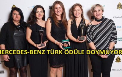 Mercedes-Benz Türk’e 2 Stevie Ödülü Birden