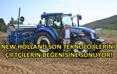 New Holland Son Teknolojilerini Bursa Tarım Fuarı’nda Çiftçilerin Beğenisine Sunuyor