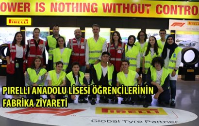 Pirelli Anadolu Lisesi öğrencileri, Pirelli Motor Sporları Fabrikasını Ziyaret Etti
