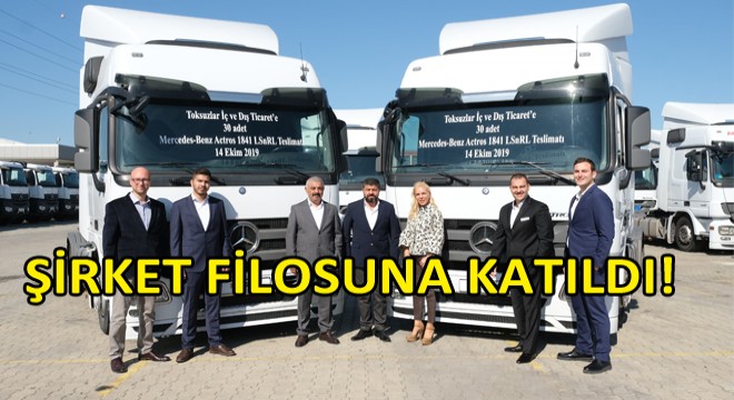 TruckStore Tarafından, Toksuzlar Transport’a 30 adet Mercedes-Benz Çekici Teslimatı Yapıldı! TruckStore Tarafından, Toksuzlar Transport’a 30 adet Mercedes-Benz Çekici Teslimatı Yapıldı!