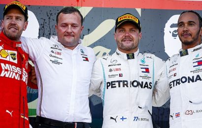 Japonya GP: Bottas kazandı, Mercedes şampiyon oldu!