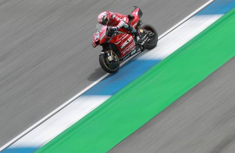 Dovizioso leaves it late to lead drying FP3 Dovizioso leaves it late to lead drying FP3