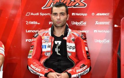 Petrucci fastest in wet FP3 at Motegi