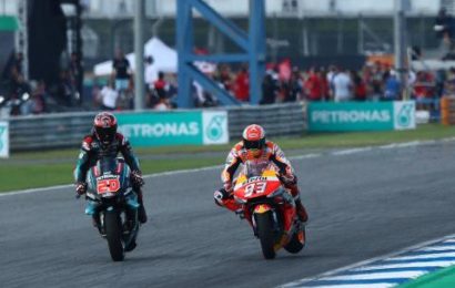 Quartararo: My brain was off for Marquez final corner fight