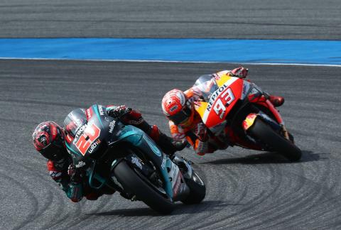 Marquez: Quartararo riding Yamaha like Lorenzo Marquez: Quartararo riding Yamaha like Lorenzo