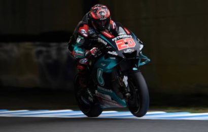 Quartararo fights back against Vinales as Yamaha impress