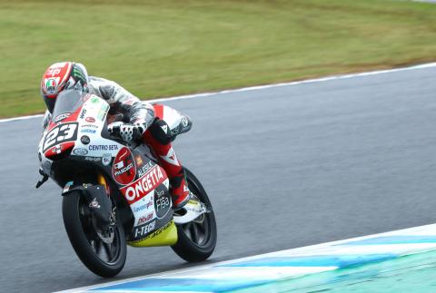 Moto3 Motegi: Antonelli picks up the pace for pole