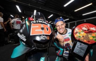 Quartararo secures ‘really tough’ MotoGP top rookie title