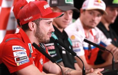 Dovizioso suspects “technical reason” for Ducati issue
