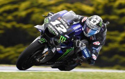 Vinales leads Marquez in weather-hit Phillip Island FP3