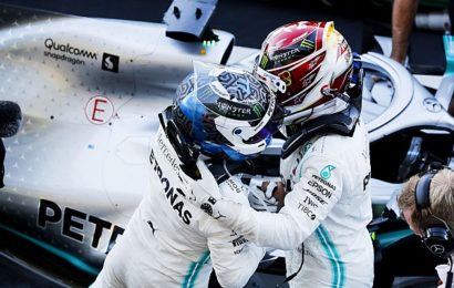 Bottas, Japonya’da Hamilton’ın eski şasisiyle yarışmış