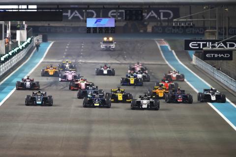 2019 F2 Formula abu dhabi   Yarış Sonuçları
