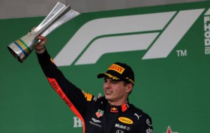 Verstappen: Red Bull's strategy "saved" Brazil GP win