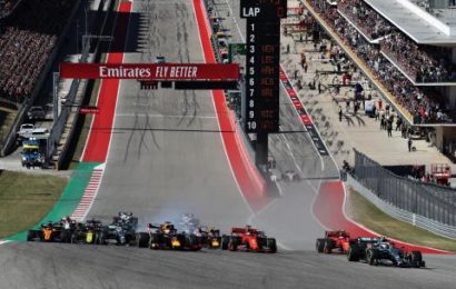 F1 United States Grand Prix – Race Results