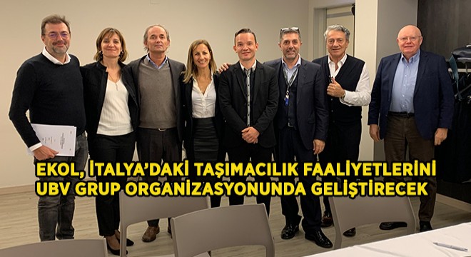 Ekol ve İtalyan UBV Grup Güçlerini Birleştirdi Ekol ve İtalyan UBV Grup Güçlerini Birleştirdi