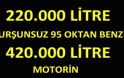 Elazığ Emniyet Müdürlüğü Akaryakıt Alımı!