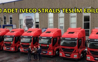 IVECO Otomotiv’den Çobantur/ Boltas Grubu’na 60 Çekici Teslimatı