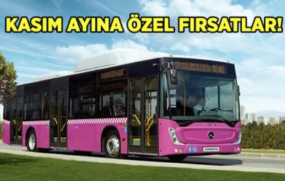 Mercedes-Benz Conecto Araçlarda Kasım Ayına Özel Fırsatlar