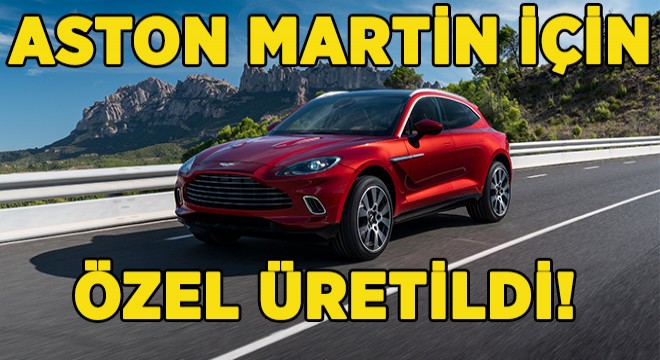 PIRELLI, Aston Martin İçin Üretti