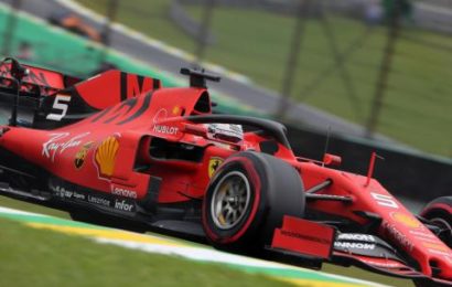 Vettel pips Leclerc as Ferrari dominate Brazilian GP FP2