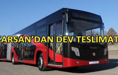 Yerli üretici Karsan, Roma Belediyesi’ne 227 Adet Otobüs Teslimatı Gerçekleştirdi!