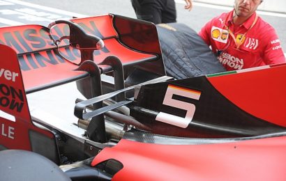 Ferrari, Abu Dhabi’de ikili atık borusunu test etti