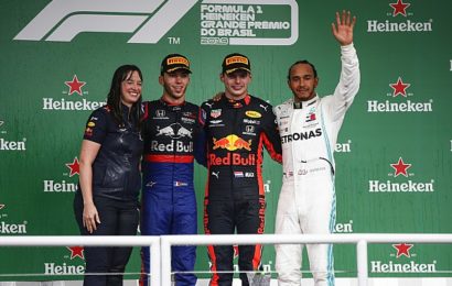 Brezilya GP: Verstappen kazandı, Ferrari pilotları çarpıştı, Gasly podyuma çıktı!