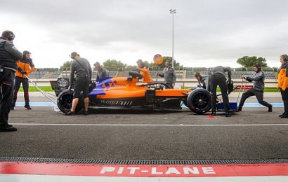 McLaren 18 inç lastikleri test ediyor