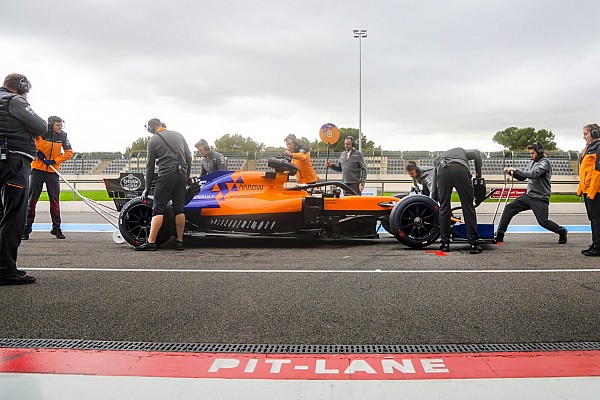 McLaren 18 inç lastikleri test ediyor