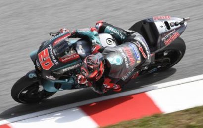 Quartararo destroys lap record at Sepang to dominate Friday