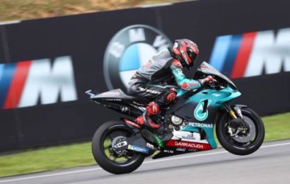 Quartararo beats Miller to top spot as Rossi falls in FP1