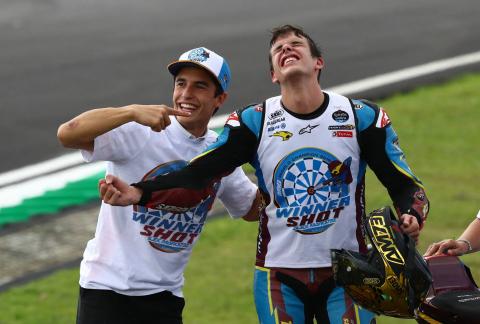 Marquez: Alex is two-time world champion, not just my brother