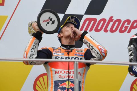 Marquez pays tribute to Munandar Marquez pays tribute to Munandar